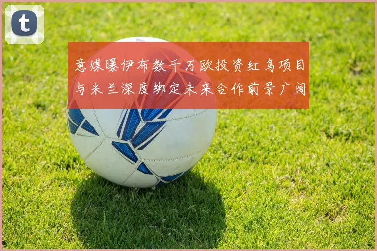 意媒曝伊布数千万欧投资红鸟项目与米兰深度绑定未来合作前景广阔